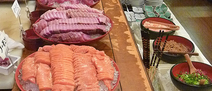 お刺身食べ放題！ランチバイキング